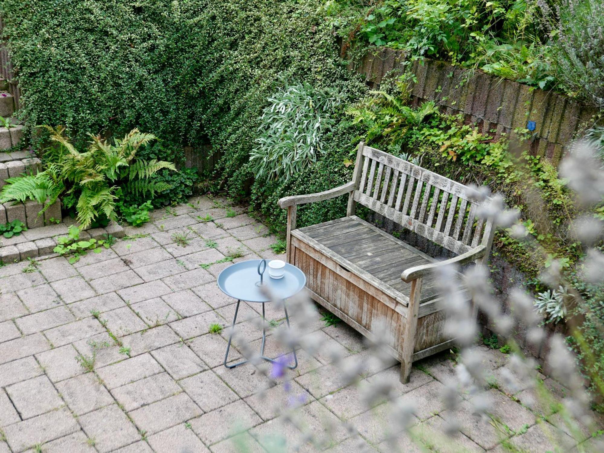 Schoenes Apartment Mit Terrasse Im Steingarten Bad Vilbel Kültér fotó